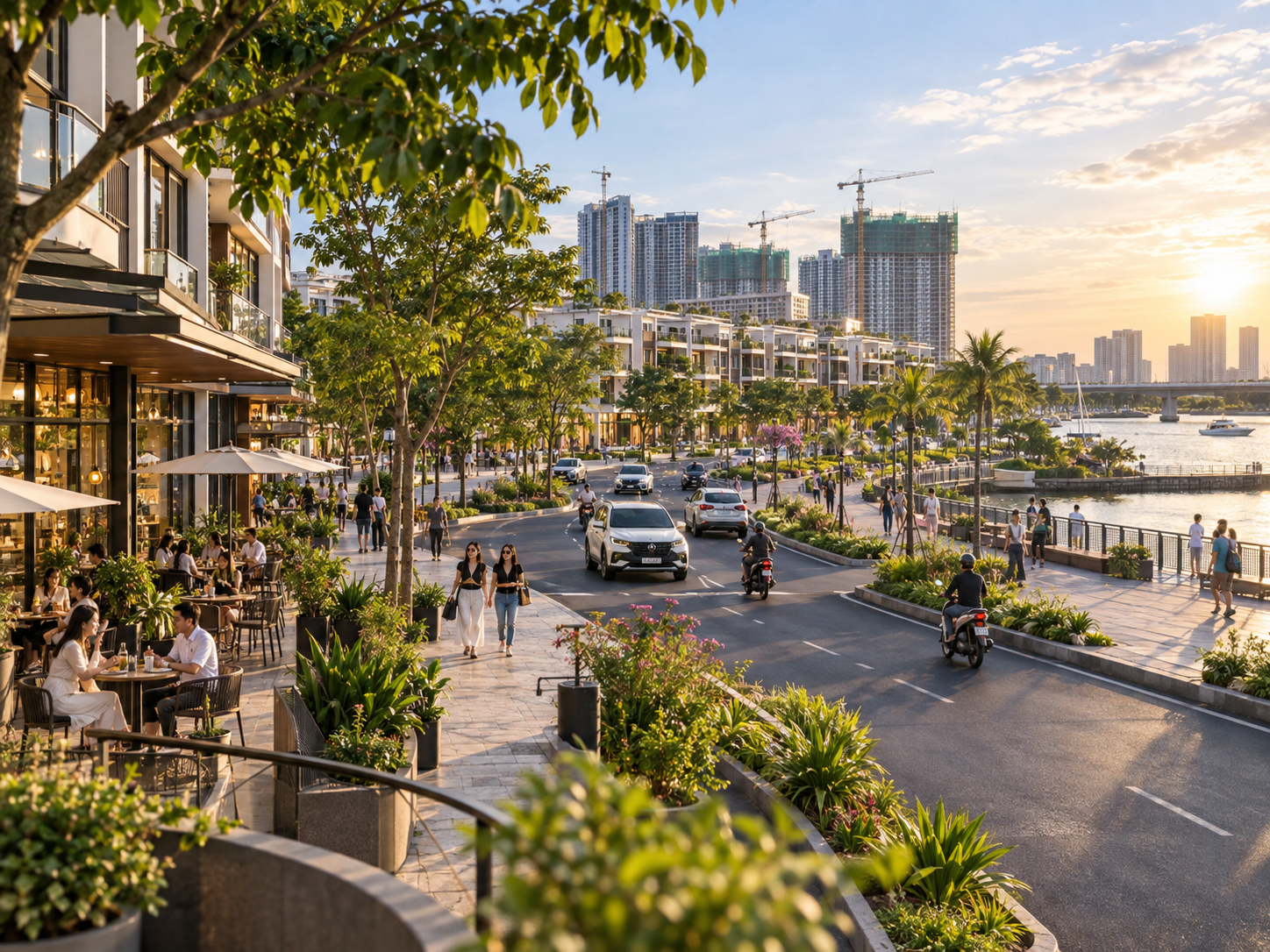 Vị trí và kết nối - ĐẤT NỀN NHÀ BÈ – NỀN TẢNG AN CƯ, DƯ ĐỊA PHÁT TRIỂN