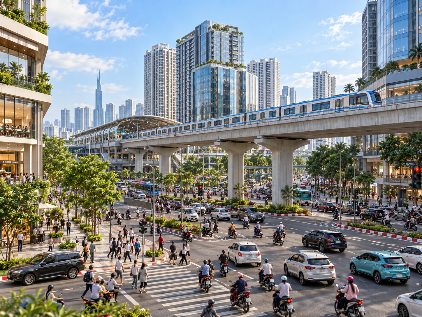 Vị trí và kết nối - KHU DÂN CƯ THÀNH PHỐ THỦ ĐỨC – KẾT NỐI ĐÔ THỊ, KIẾN TẠO GIÁ TRỊ SỐNG