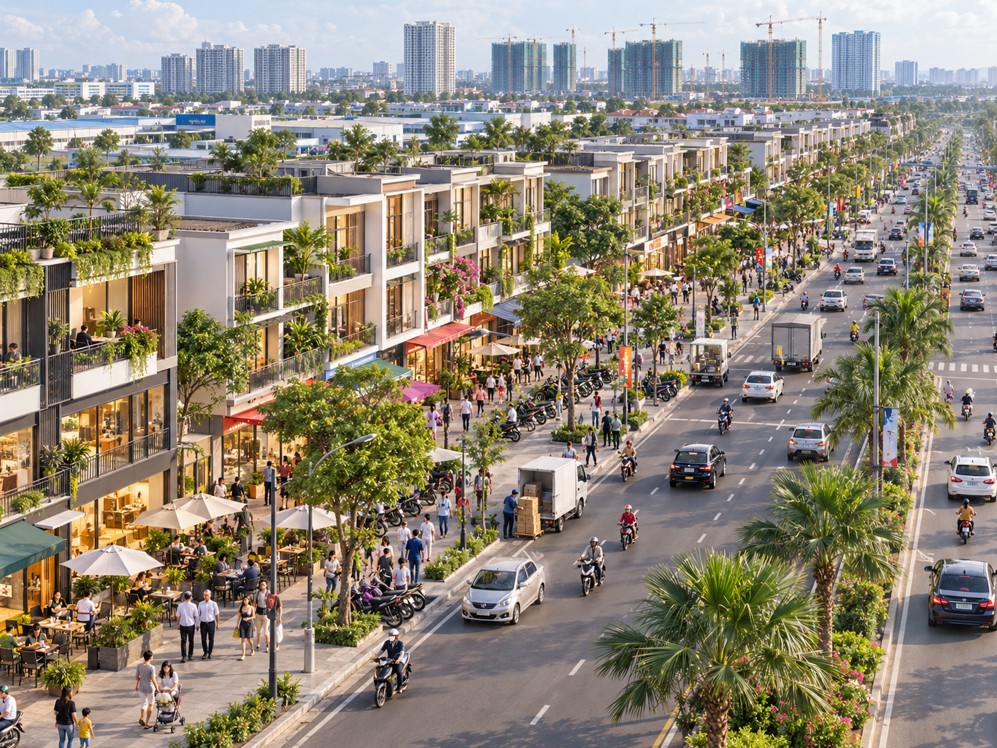 Vị trí và kết nối - QUEEN CITY – NỀN TẢNG AN CƯ, GIÁ TRỊ CHO TƯƠNG LAI